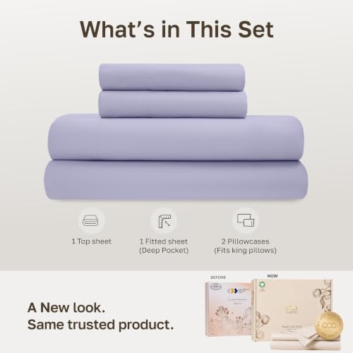 Organic Cotton Percale Sheets King Size