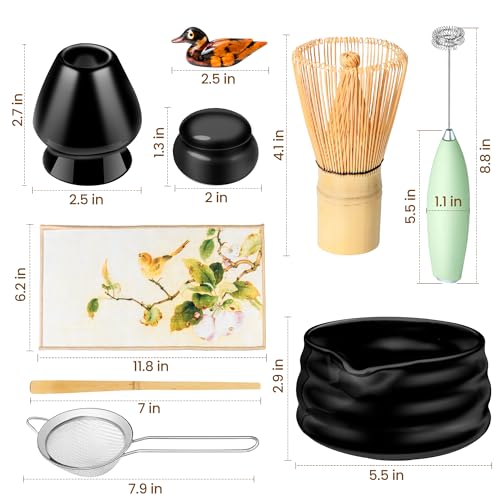 Matcha Whisk Set and Bowl (9 Count)