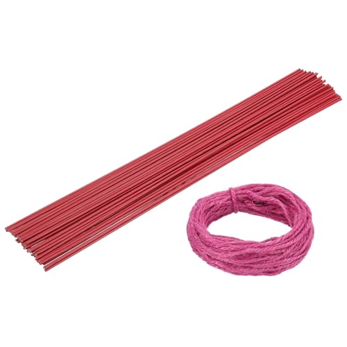 50Pcs 2 Gauge Floral Wire (50 Count)