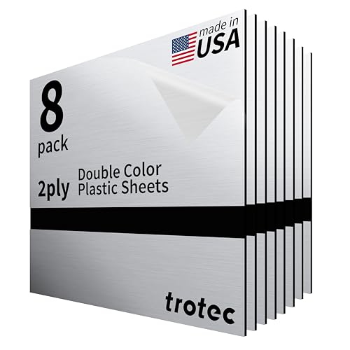 Metallic Looking Acrylic Sheet (8 Count)