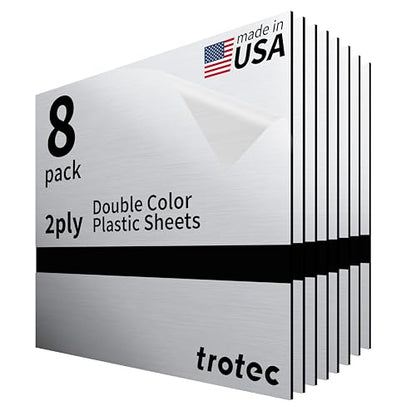 Metallic Looking Acrylic Sheet (8 Count)