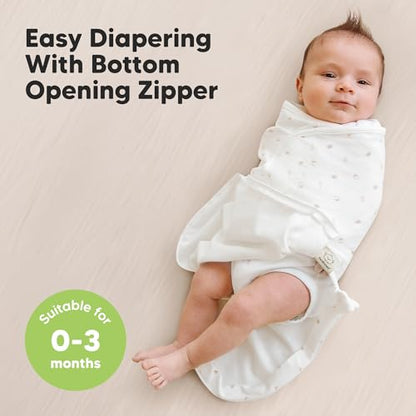 Newborn Swaddles with Zippers (3 Count)