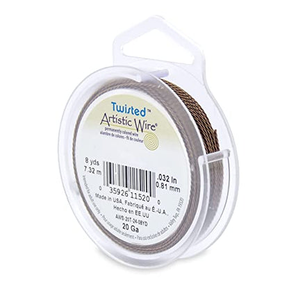 20 Gauge .81 mm Tarnish Resistant Colored Copper Craft Wire