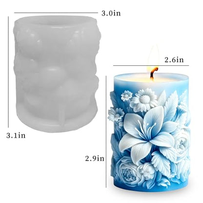 Lily Candle Molds for Candle Making