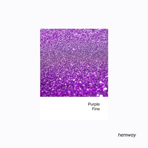 Resin Glitter Purple 100g Fine Polyurethane & Epoxy Glitter (3.5274 Ounce)
