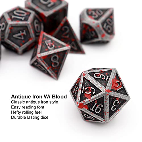 Metal DND Dice Set (7 Count)