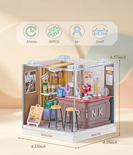 Relax Bar Super Miniature House Kit