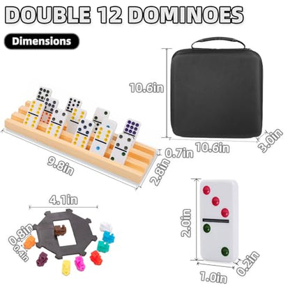 Mexican Train Dominoes Double 12