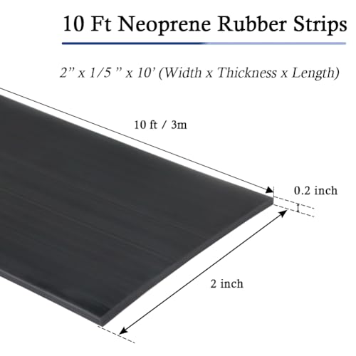 Neoprene Rubber Strips with Adhesive Backing Rubber Sheets