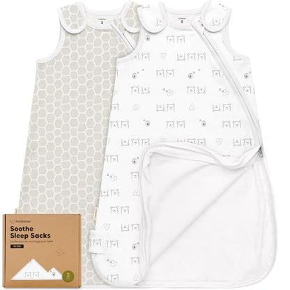 2 Pack Organic Baby Sleep Sacks