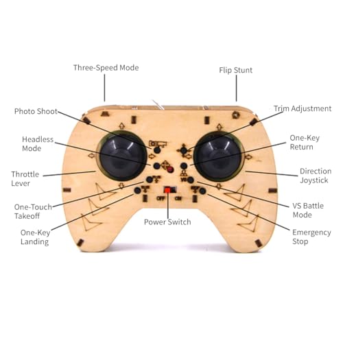 Wooden DIY Quadcopter Drone Kit