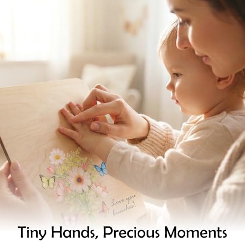 Flower Handprint Plaque For Mother's Day