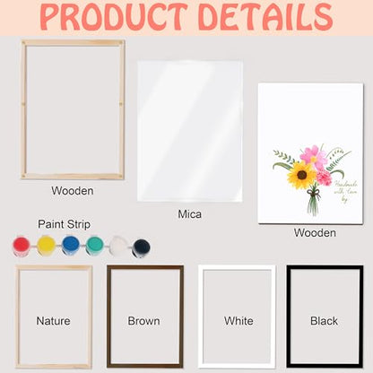 Mother's Day Handprint Art Personalized Grandma's Garden Crafts For Grandma From Kids