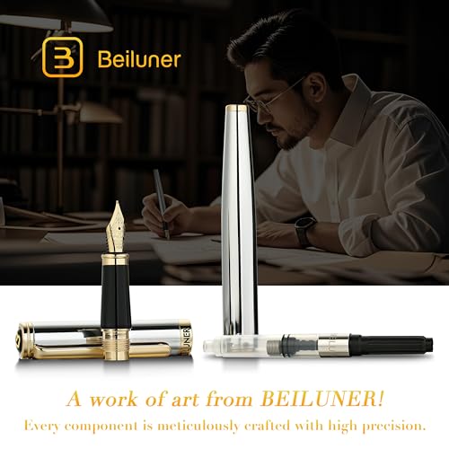 Silver Chrome Fountain Pen