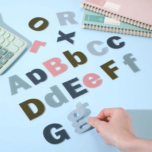 310 Pcs Felt Letter Bulletin Board Self Adhesive Sticker