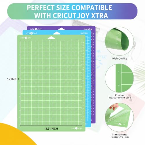 Cutting Mats Compatible with Cricut Joy Xtra (3 Count)