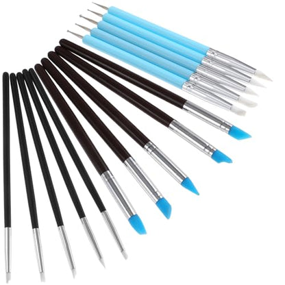 15 Pcs Silicone Sculpting Tools