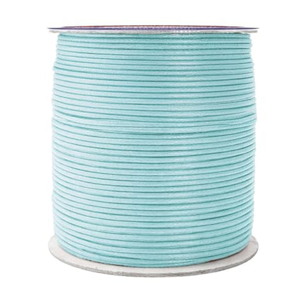 1.5mm Mint Waxed Cord