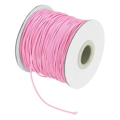 Waxed Cord 1mm Waxed Thread 87 Yard Wax String Leather Cord for Bracelet Making
