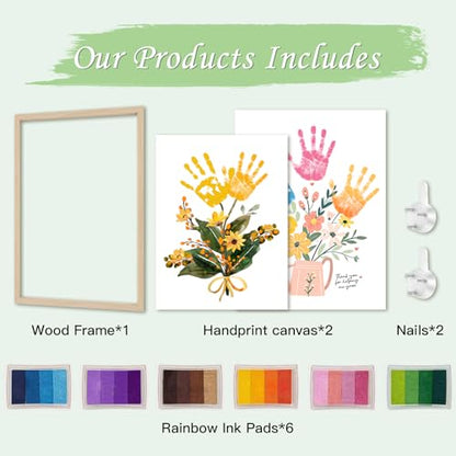 Handprint Flower Kit with Frame