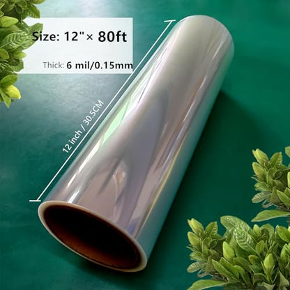 12inchs x 80ft Rolls Transparency Blank Template Material Acetate