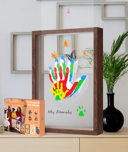 Brown Family Handprint Kit for 4