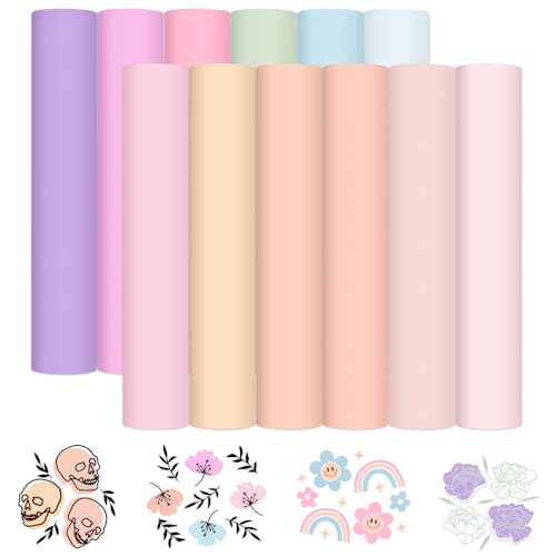 Pastel Adhesive Vinyl Bundle