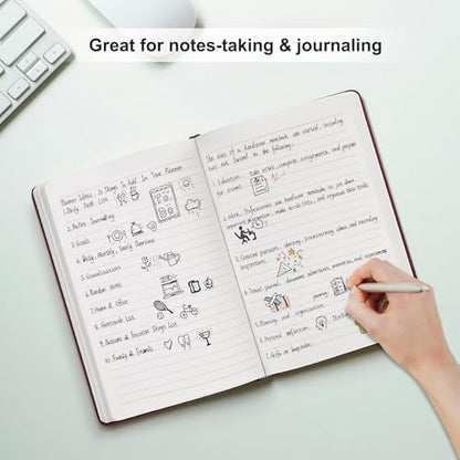 Lined Journal Notebook for Work
