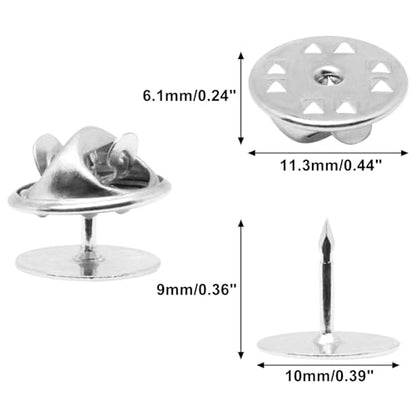 50 Set Pin Backs (50 Count)