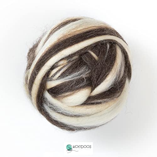 Natural Wool roving