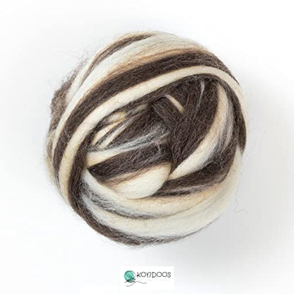 Natural Wool roving