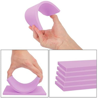 25 Pcs 4x6" Rubber Linoleum Stamp Carving Blocks for Printmaking (25 Count)