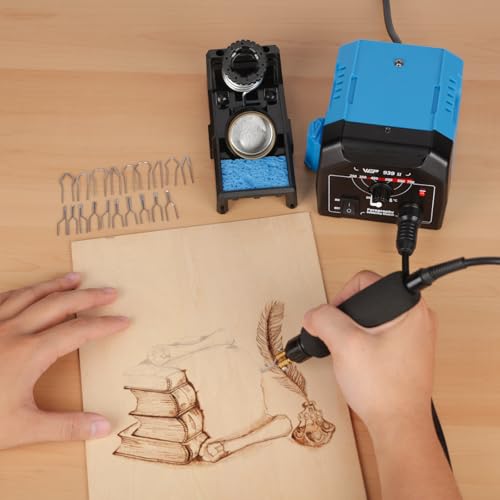 939 II Pyrography Station Wood Burning Kit 32