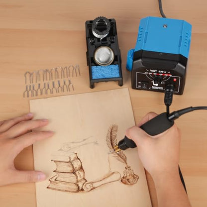939 II Pyrography Station Wood Burning Kit 32
