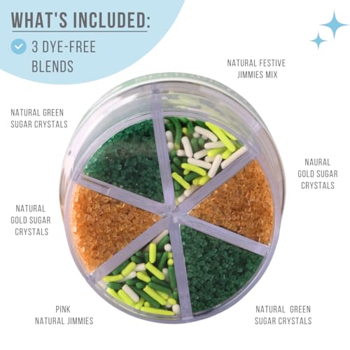 Dye Free St. Patricks Day Sprinkles (2.75 Ounce)