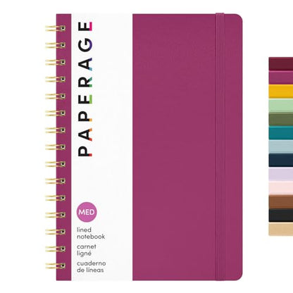 Lined Spiral Journal Notebook