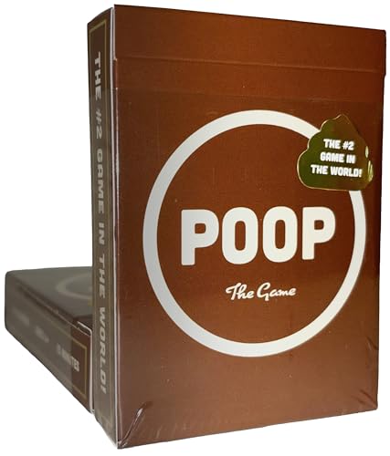 Poop The Game New Edition Card Game for 2