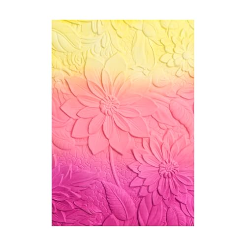 3D Embossing Folders Lotus for DIY Scrapbooking Photo Album Card Paper Craft Decoration for Card Making