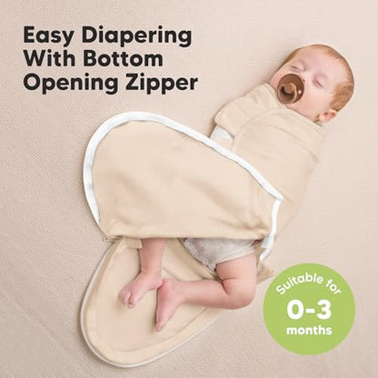 Newborn Swaddles with Zippers (3 Count)