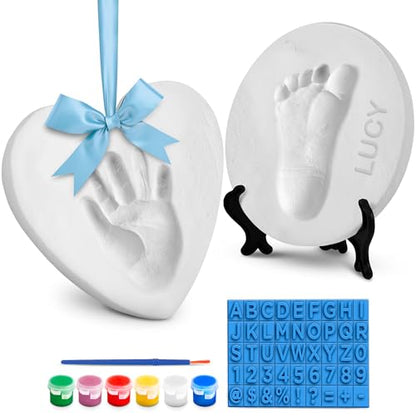 Baby Handprint Ornament Making Kit with Paint Set (2 Count)