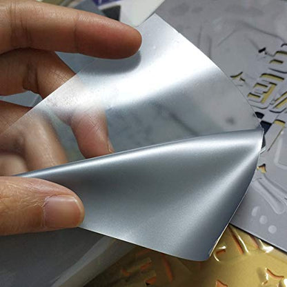 Silver Heat Transfer Vinyl HTV Rolls