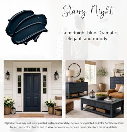 ALL-IN-ONE Paint by Heirloom Traditions, Starry Night, Quart (32 Fl Oz)