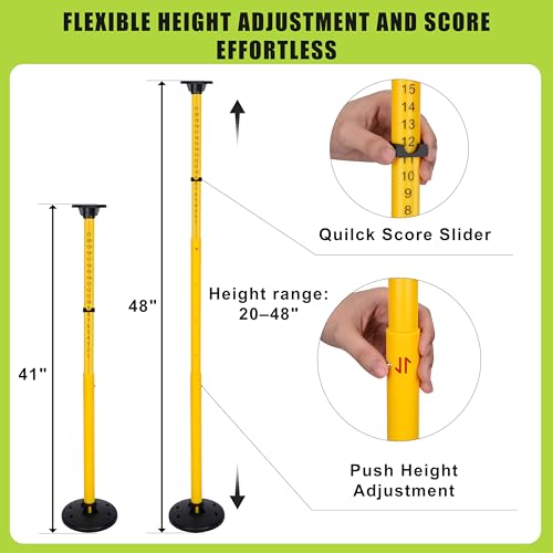 Flying Disc Game Set with Height