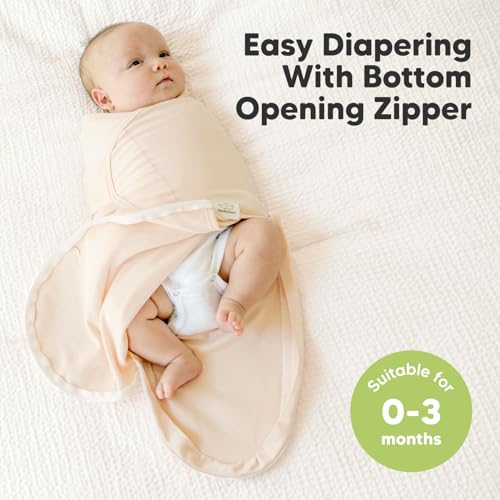 Newborn Swaddles with Zippers (3 Count)
