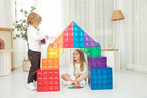 162PCS Premium Magnetic Tiles Set