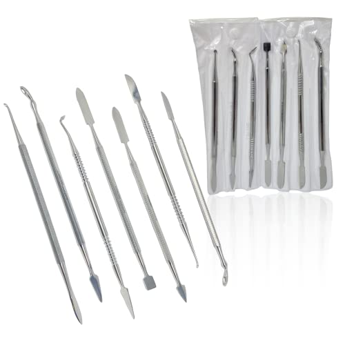 Stainless Steel Spatula Wax & Clay Sculpting Tool Carver Set
