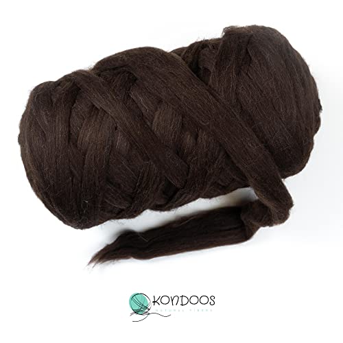 Natural Wool Bulky Chunky Yarn roving