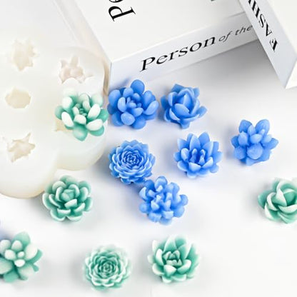 Succulent Candle Mold