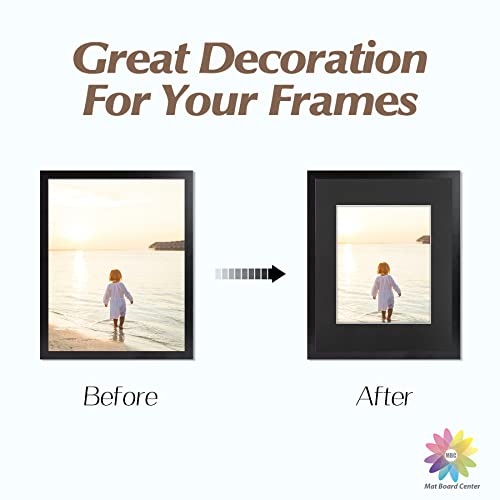 Mat Board Center 10 Pack 11x14 Photo Mats for 8x10 Picture
