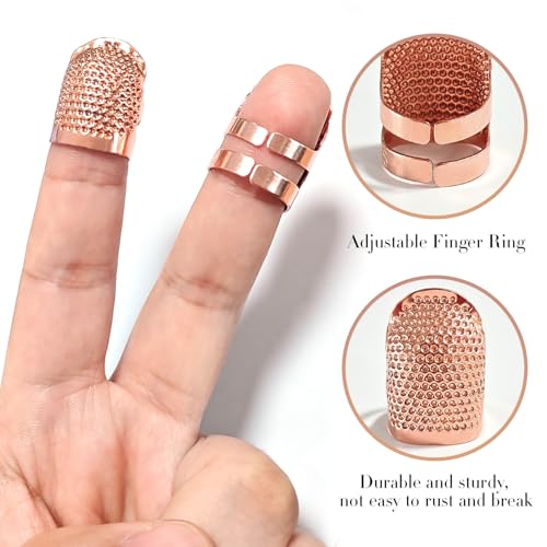 4Pcs Sewing Thimbles
